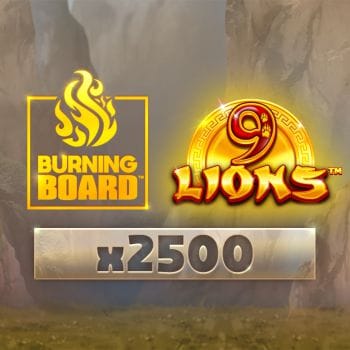 9 Lions™ Burning Board™